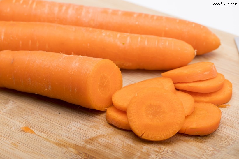 营养家常切片胡萝卜图片