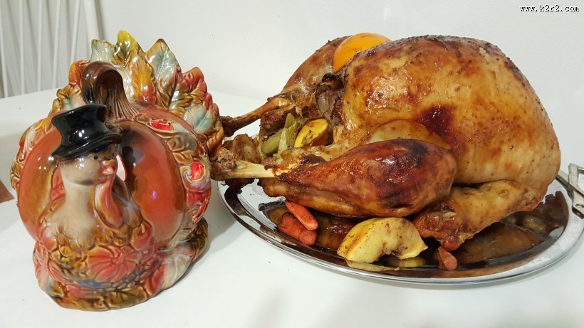 美味的烤鸡图片