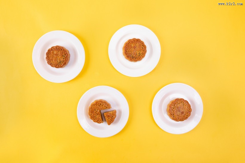 美味的中秋节月饼图片