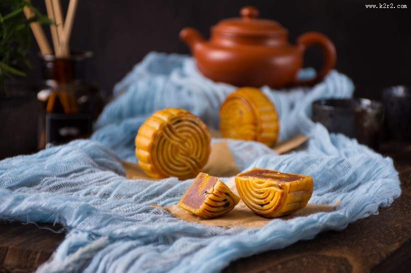 美味好吃的中秋月饼图片大全