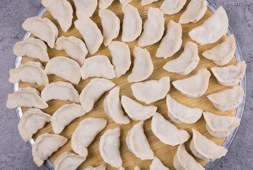 美味饺子制作过程图片
