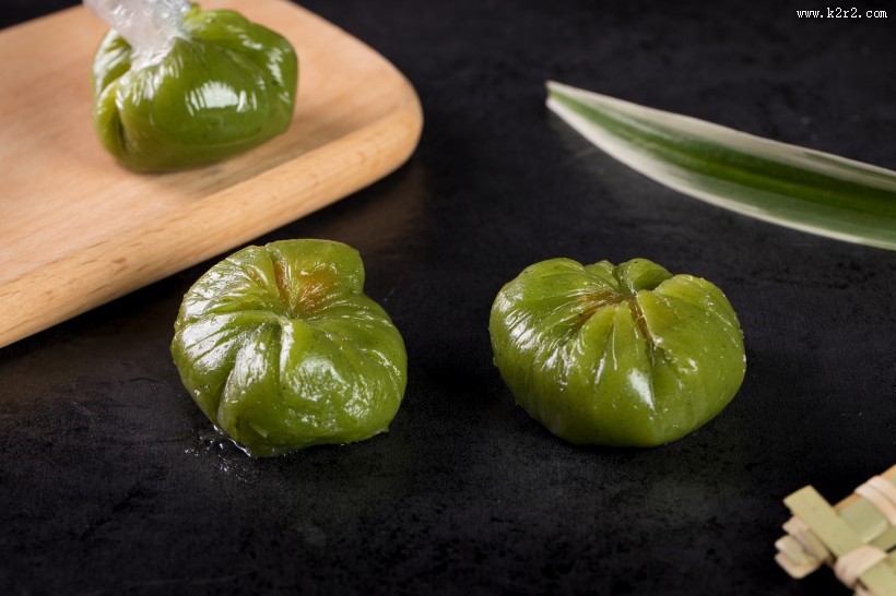 绿色青团图片大全