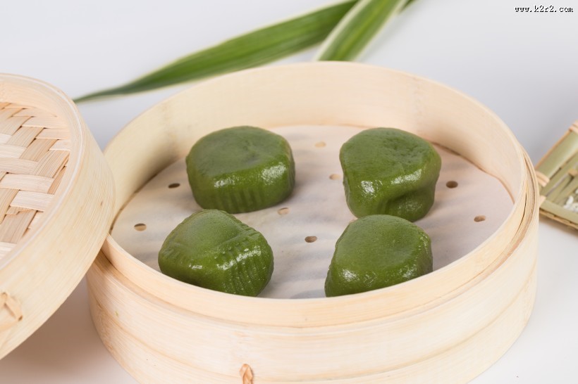 绿色青团图片大全