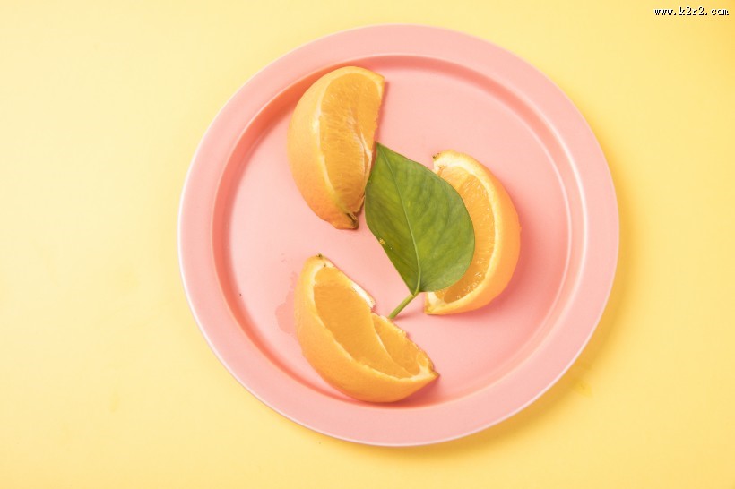 酸甜可口的橙子图片