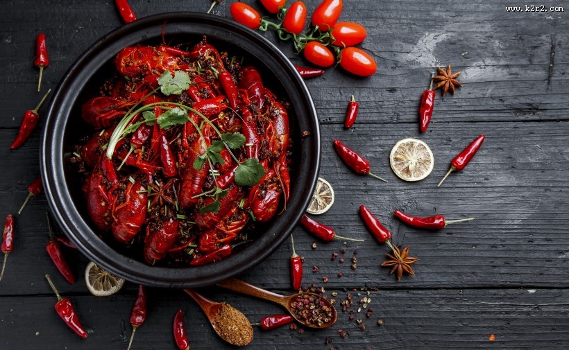 美味好吃的小龙虾图片大全