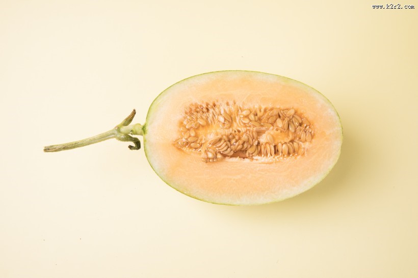 脆甜好吃的哈密瓜图片