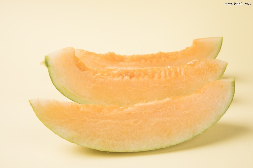 脆甜好吃的哈密瓜图片