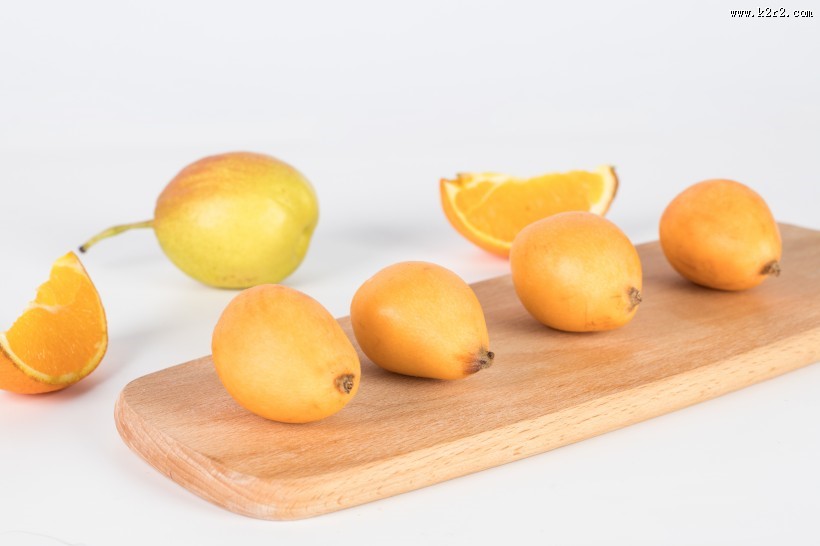 新鲜好吃的枇杷图片