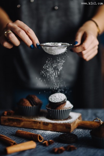 奥利奥松饼的图片