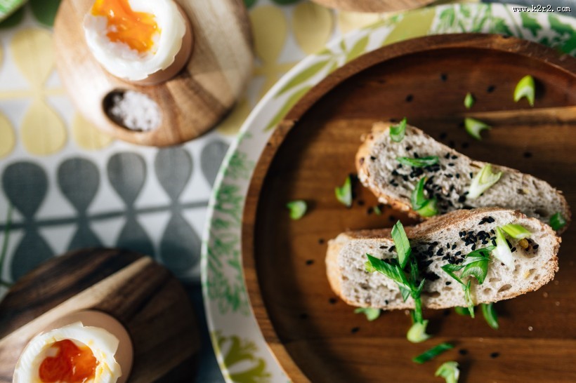 丰盛美味的早餐图片大全