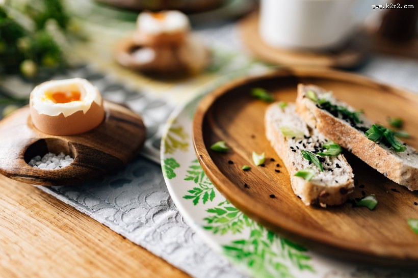 丰盛美味的早餐图片大全