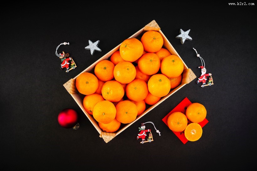 新鲜的柑橘图片