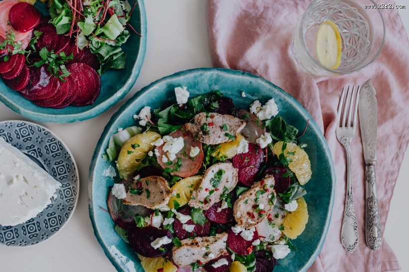 美味沙拉的制作图片