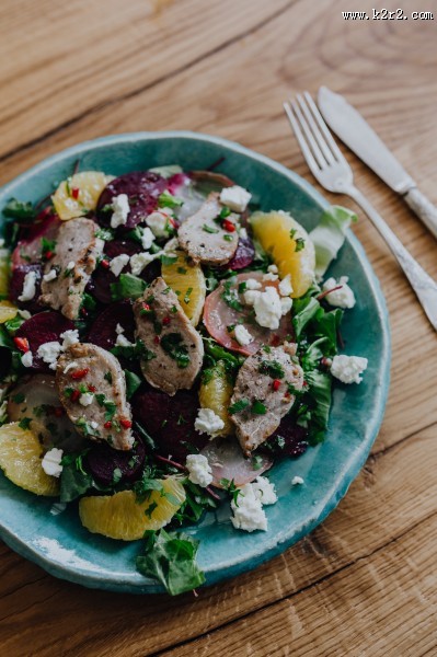 美味沙拉的制作图片