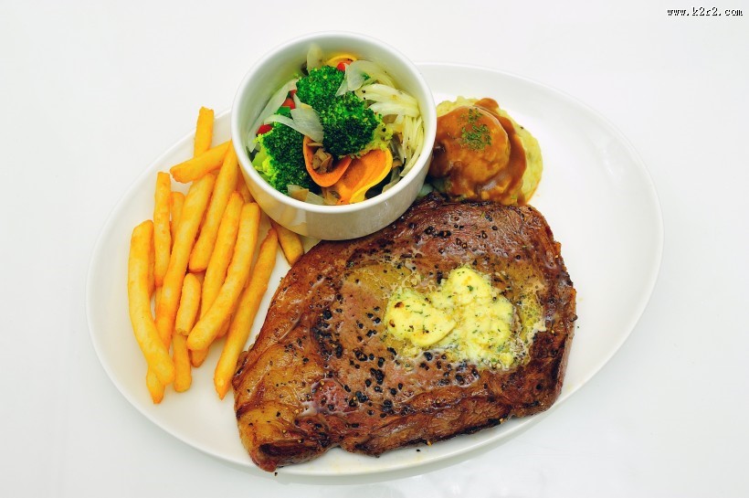 美味的牛排图片