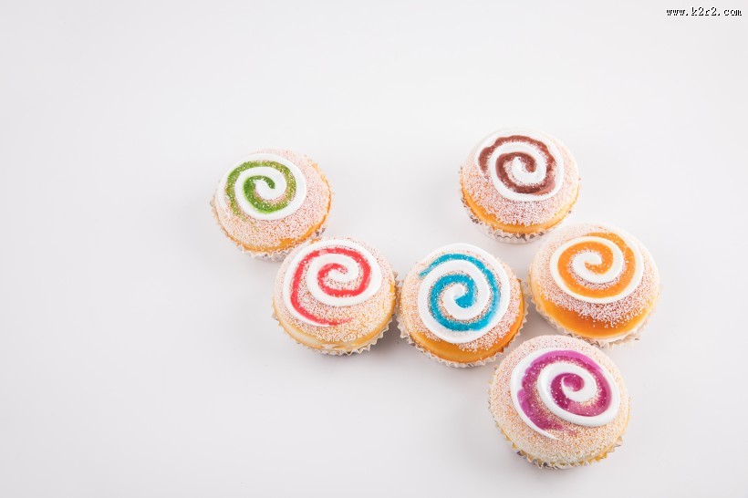 好吃的花式小面包图片