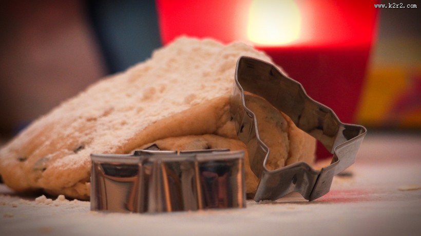 光洁的面团图片