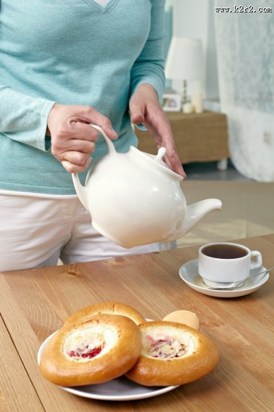 清爽可口的西式早餐图片