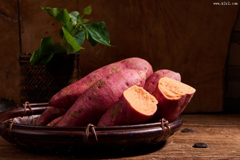 健康营养的红薯图片