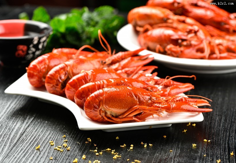 好吃的麻辣小龙虾图片
