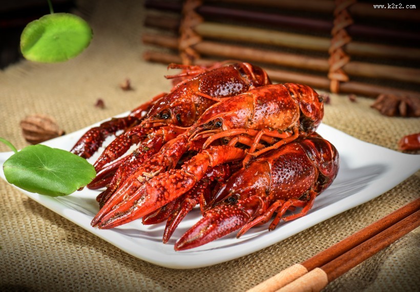 好吃的麻辣小龙虾图片