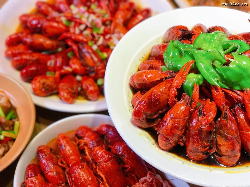 好吃的麻辣小龙虾图片