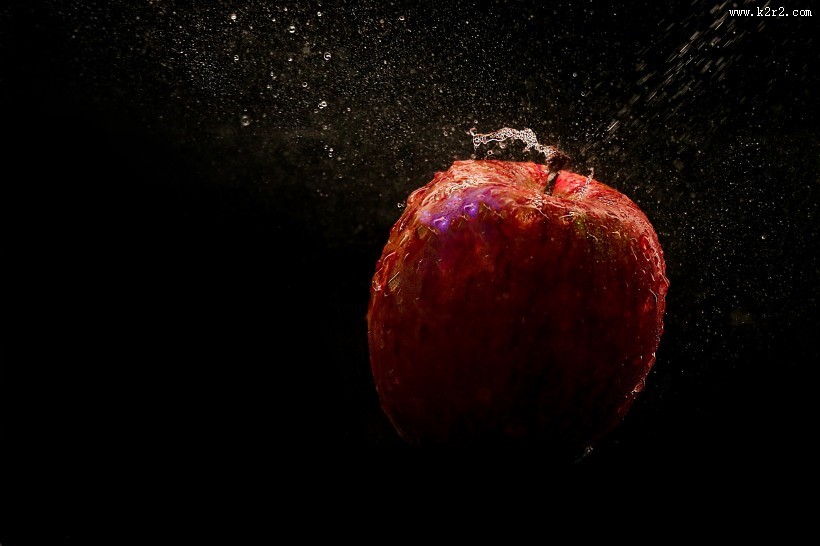 又大又圆的红苹果图片