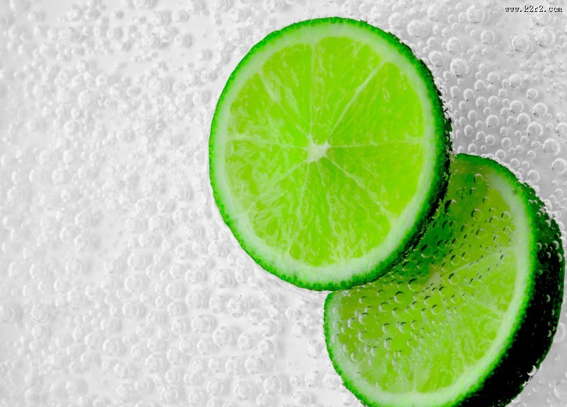 酸溜溜的柠檬片图片