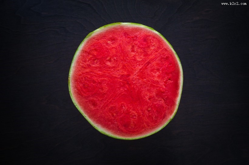 红红的西瓜图片