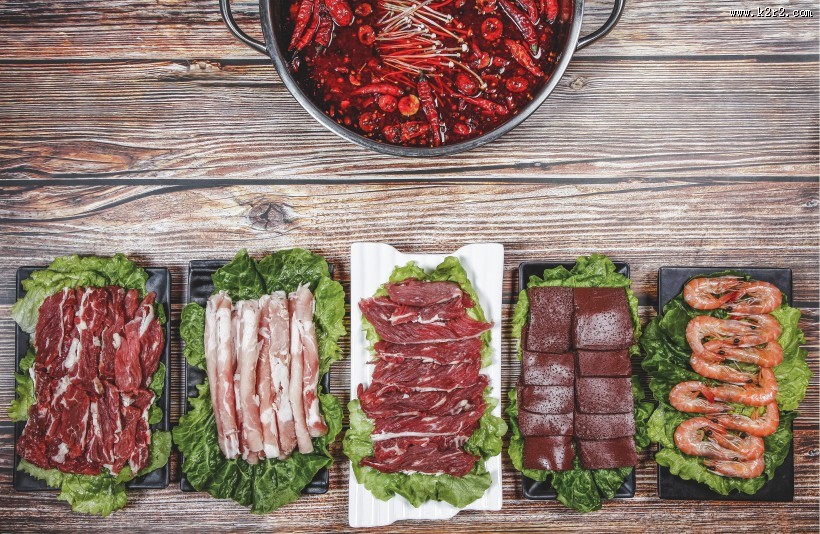 鲜香麻辣的火锅图片