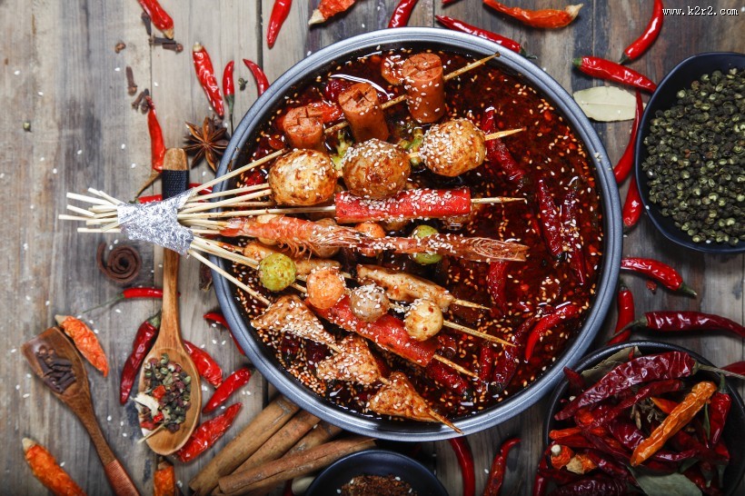 非常过瘾的麻辣火锅图片大全