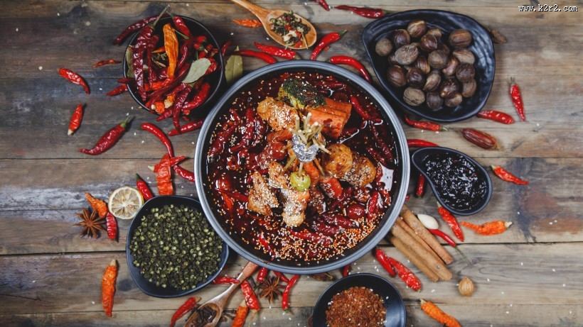 非常过瘾的麻辣火锅图片大全