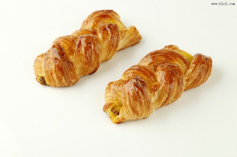 美味的起酥面包图片