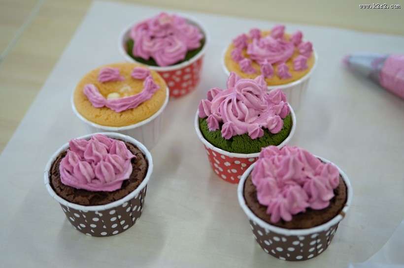 好吃好看的纸杯蛋糕图片