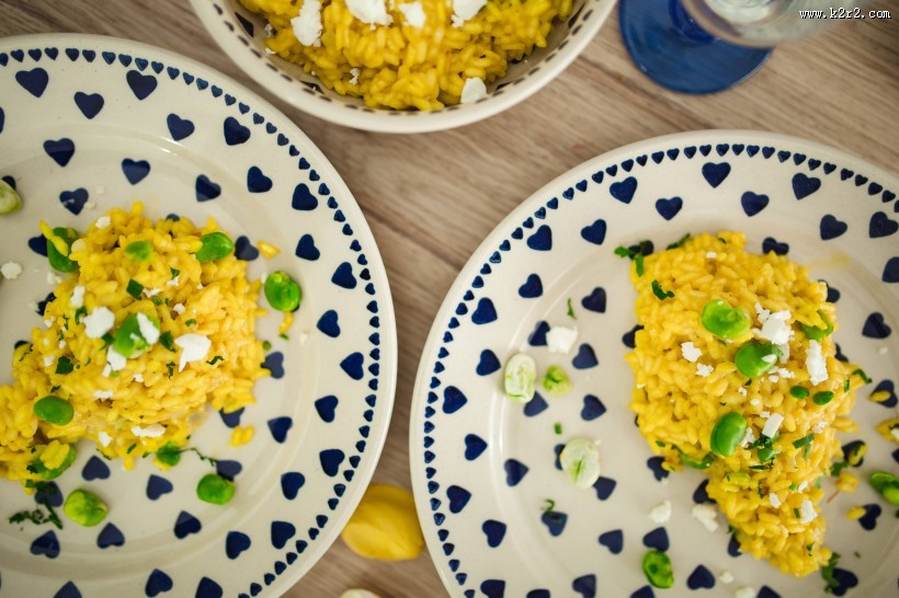 美味的金黄色炒饭图片大全