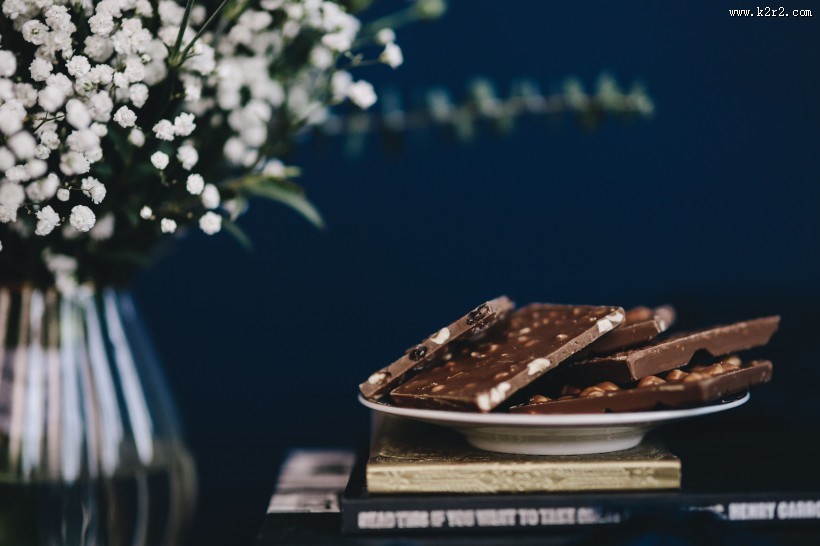 美味的巧克力饼干图片