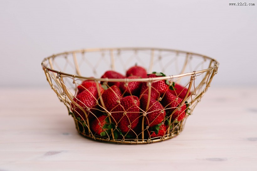 美味的草莓图片