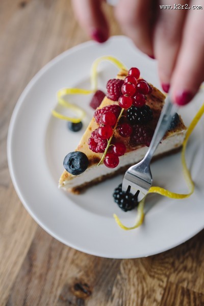 美味的芝士蛋糕图片