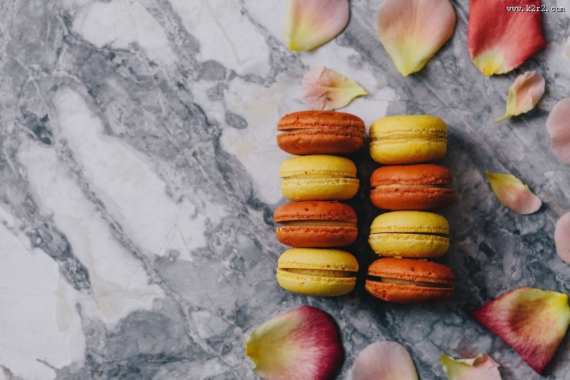 美味的马卡龙图片