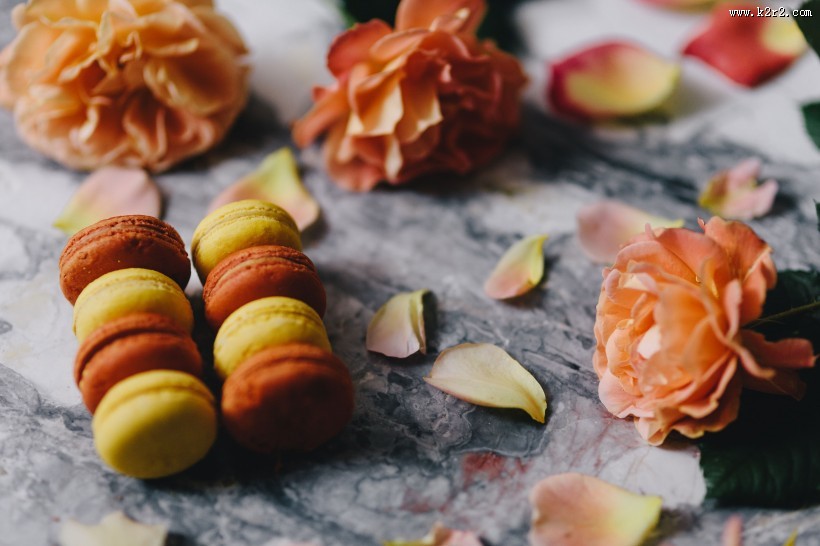 美味的马卡龙图片