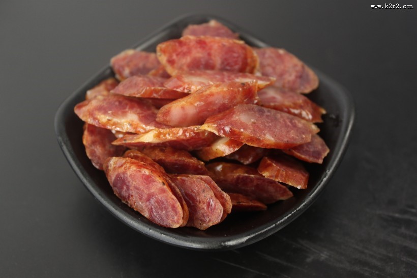 美味好吃的风干腊肠图片大全