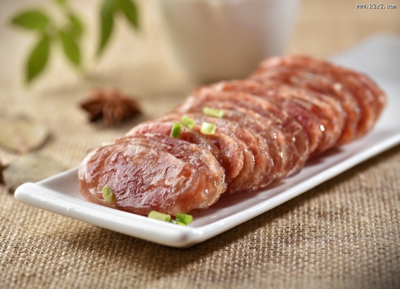美味好吃的风干腊肠图片大全