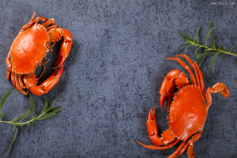 鲜嫩肥美的大闸蟹图片