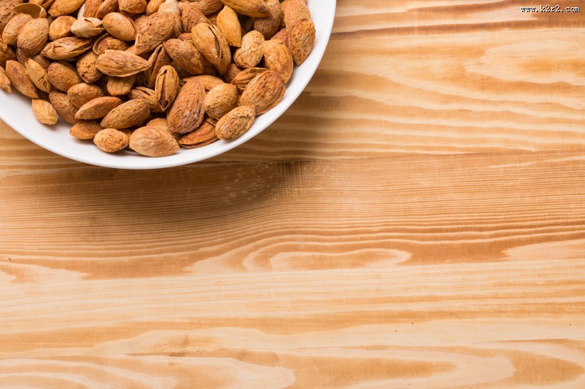 美味可口的巴旦木坚果图片大全