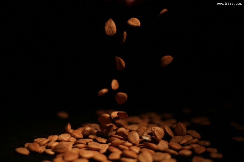 美味好吃的杏仁图片