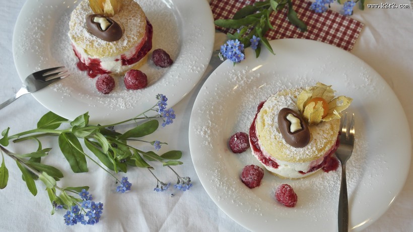 香甜可口的甜品图片