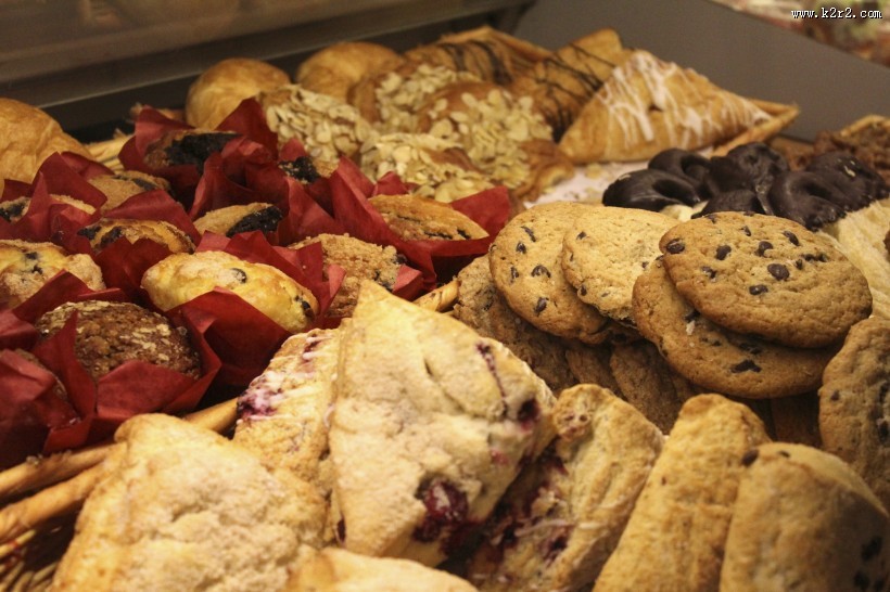 松脆香甜的饼干图片