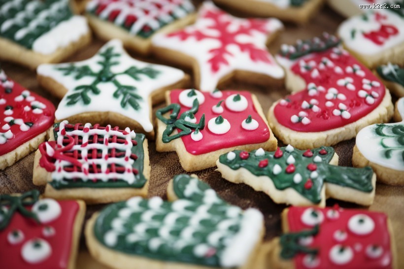 松脆香甜的饼干图片