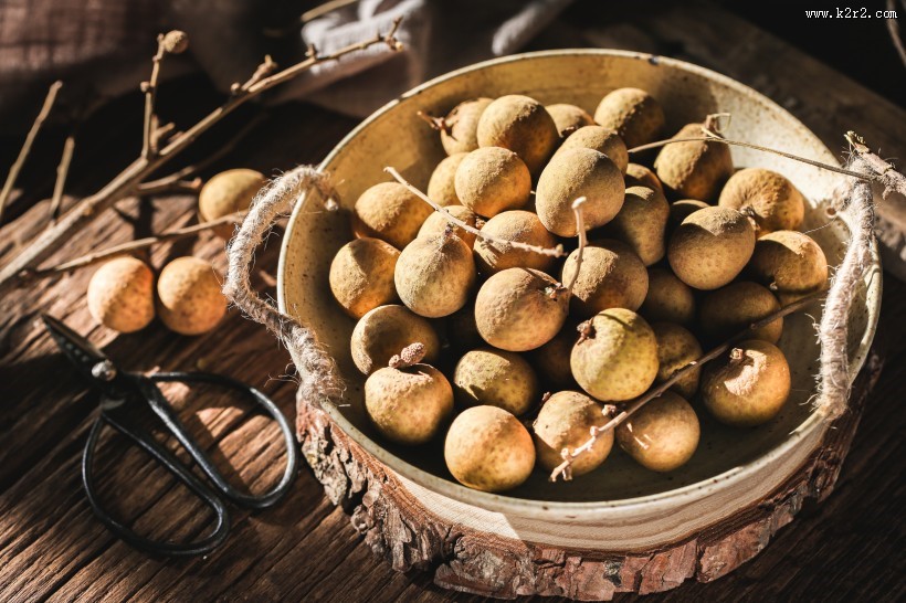 清甜可口的新鲜桂圆图片