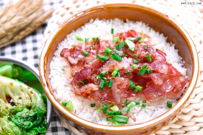 好吃的肉蒸饭图片